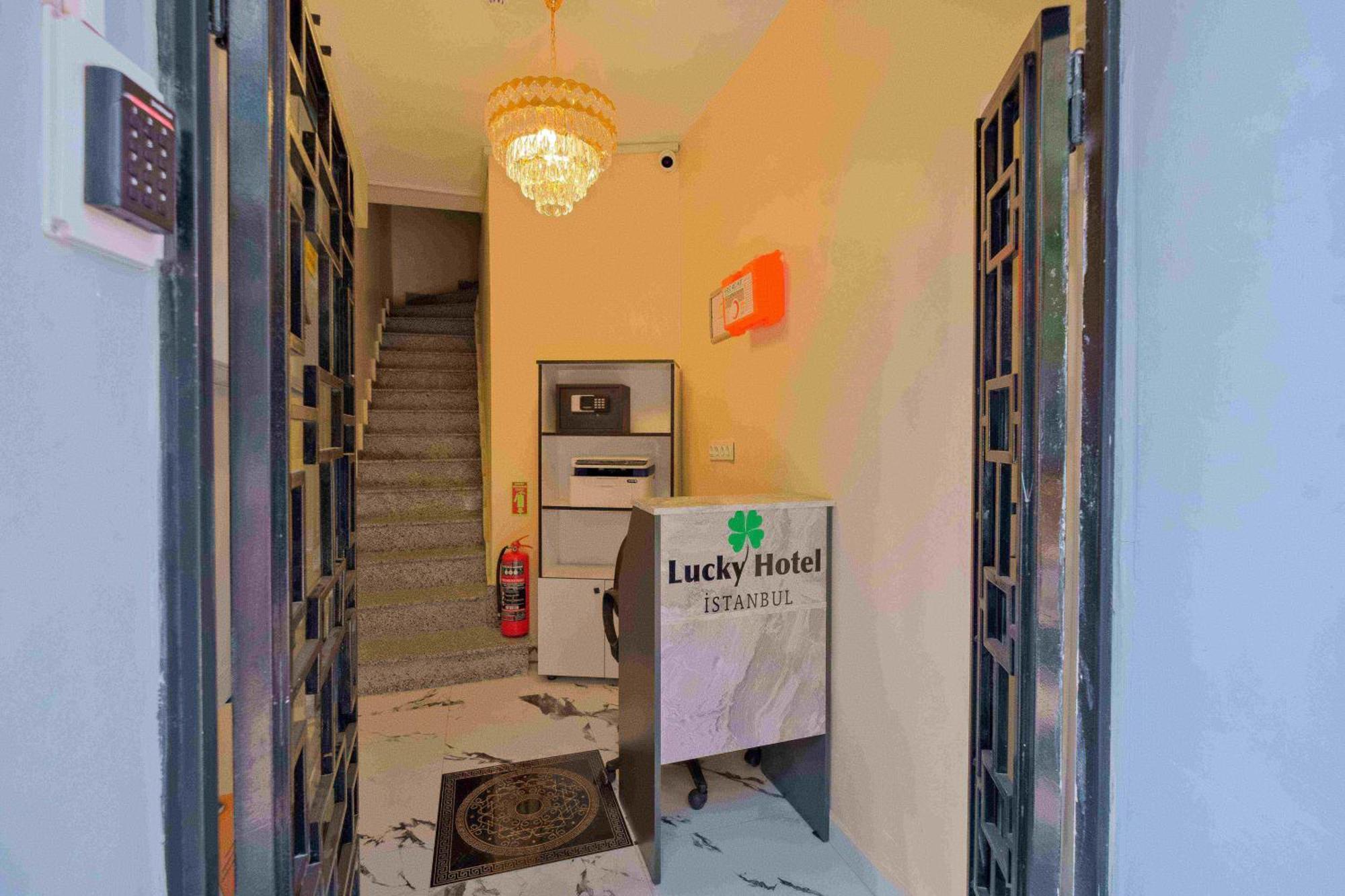 Lucky Hotel Istanbul Exterior foto
